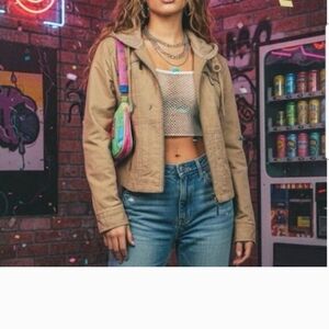 Jou Jou Y2K Biker Jacket